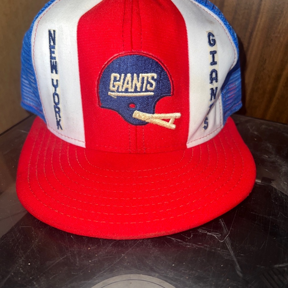 Vintage New York Giants Lucky Stripes SnapBack trucker hat